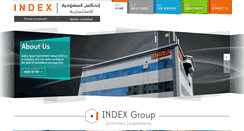 Desktop Screenshot of indexsaudi.com